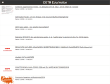 Tablet Screenshot of cgtr-educaction.com